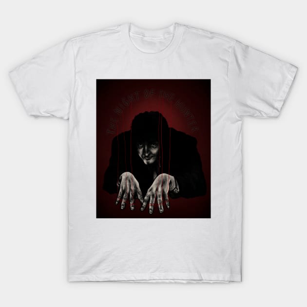 The Night of the Hunter T-Shirt by IntraSomnium